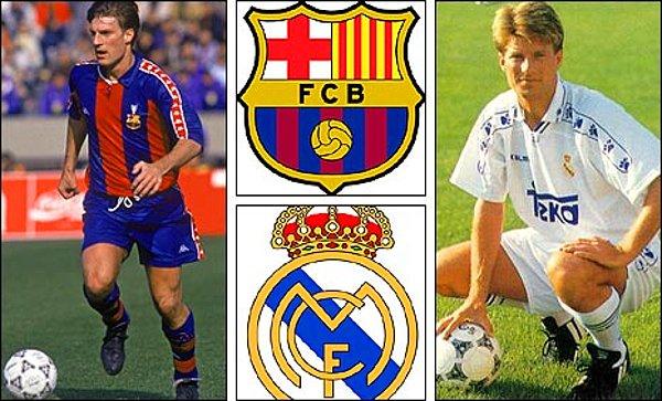 15. Michael Laudrup, hem Real Madrid formasıyla Barcelona'ya karşı, hem de Barcelona takımında Real Madrid'e karşı 5-0'lık galibiyetler yaşadı.