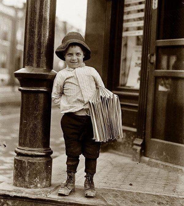 6. Gazeteci Velet, St Louis, ABD, 1910