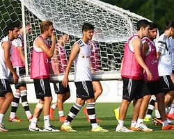 Beşiktaş Taktik Çalıştı