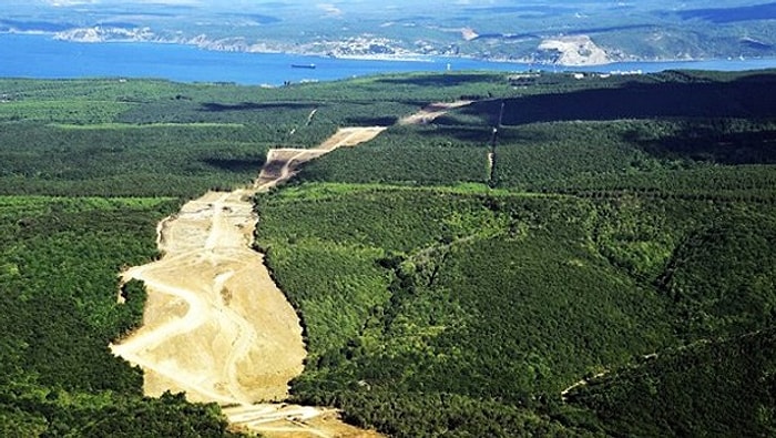 Üçüncü Köprü Bağlantı Yollarında İnşaat Durdu