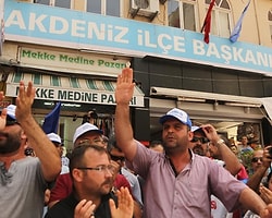 Şişecam İşçileri, AKP Binası Önünde Eylem Yaptı