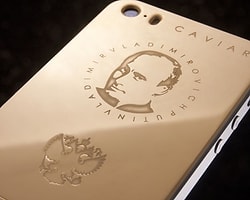 4 Bin 300 Dolara Putin Portreli Altın iPhone!