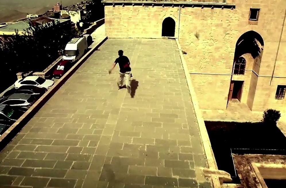 Mardin’de uçan adam