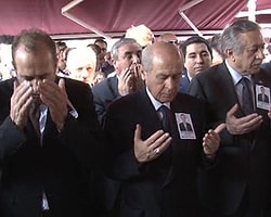 Bahçeli, Ünal Osmanağaoğlu'nun Cenazesine Katıldı