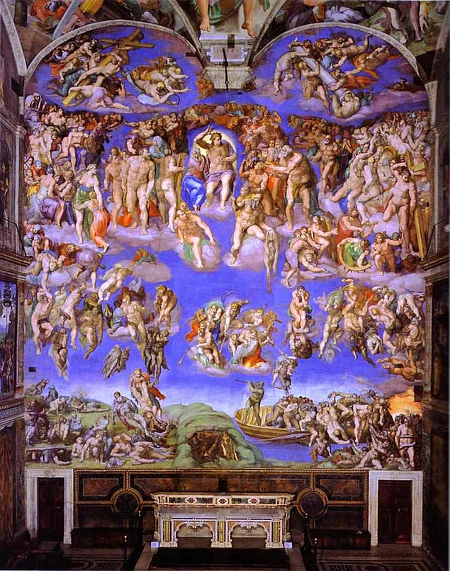 Michelangelo - Il Giudizio Universale/ Universal Judgement (1541)