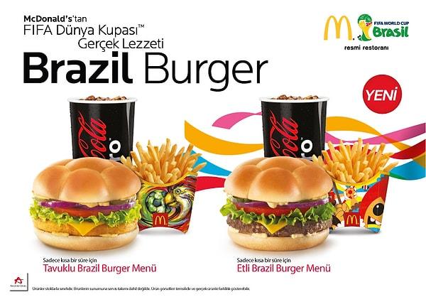 11. 2014  FIFA Dünya Kupasının en efsane Brezilyalısı: McDonald's Brazil Burger