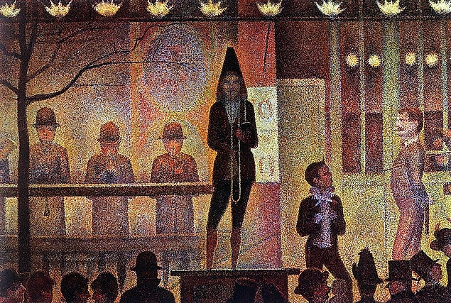 Seurat - La Parade du Cirque (1888)