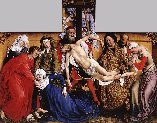 Van der Weyden - Deposition (1435) - Prado, Madrid