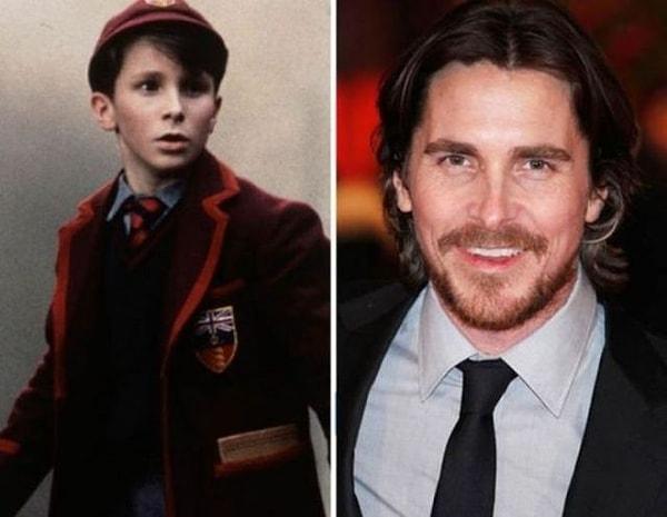 2. Christian Bale 1987 ve şimdiki hali