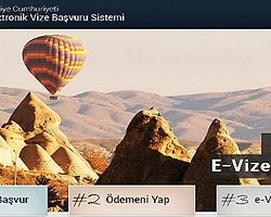 E-Vize'ye Başvuru Yağdı