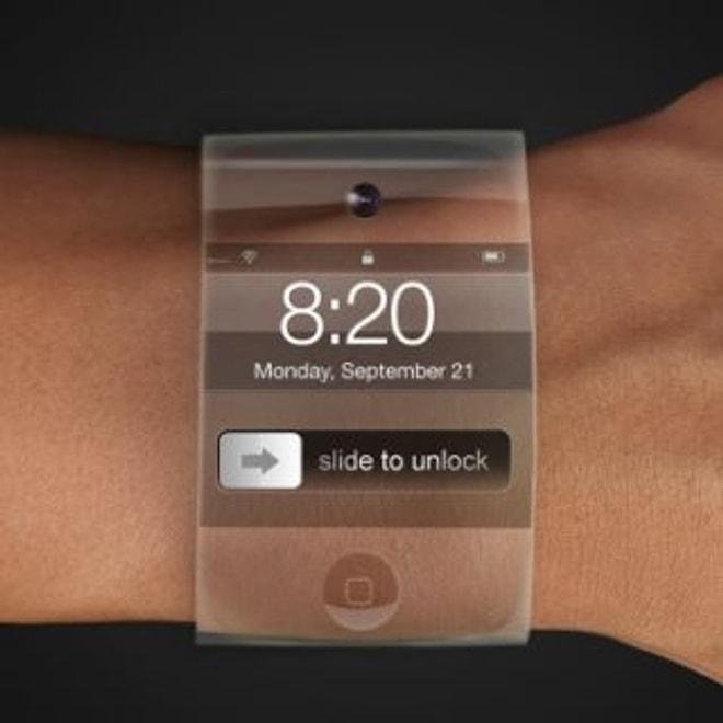 Apple'ın akıllı saati iWatch tasarımı