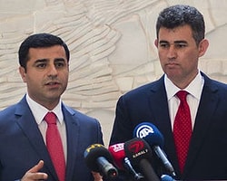 Selahattin Demirtaş, Tbb Başkanı Feyzioğlu'nu Ziyaret Etti