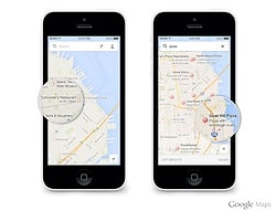 İOS'taki Google Maps Güncellendi!