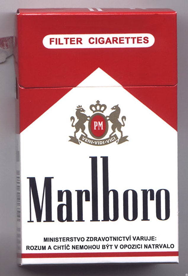 10-) Marlbora paketlerindeki aslan simgesinin altında veni vidi vici yazdığını,