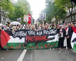 Paris'te Filistin'e Destek Eylemine Yasak