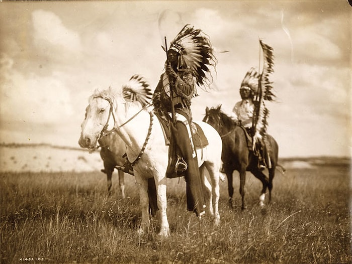 1900'lü Yıllarda Kuzey Amerika'daki Kızılderilileri Gösteren Arşiv Niteliğindeki 16 Fotoğraf