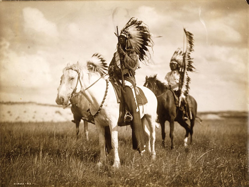 1900'lü Yıllarda Kuzey Amerika'daki Kızılderilileri Gösteren Arşiv Niteliğindeki 16 Fotoğraf