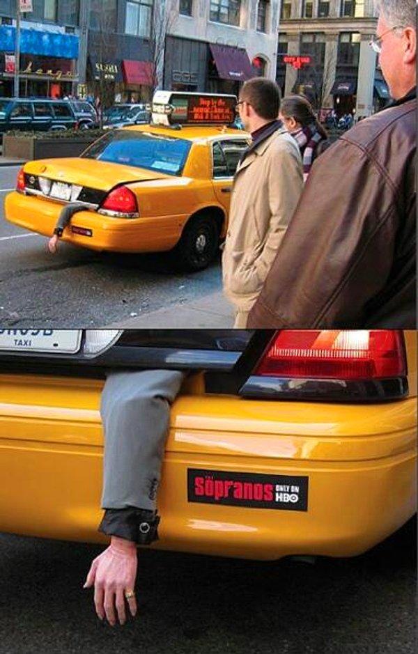 18. Mafya dizisi Sopranos reklamı