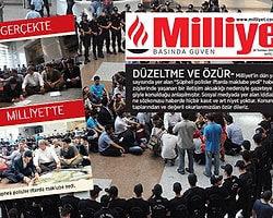 Milliyet Yazı İşlerinden Maklube Özrü