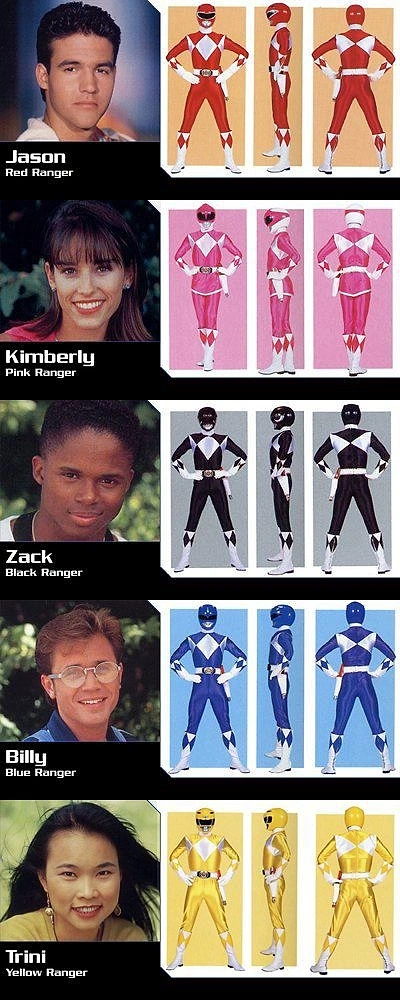 Power Rangers..