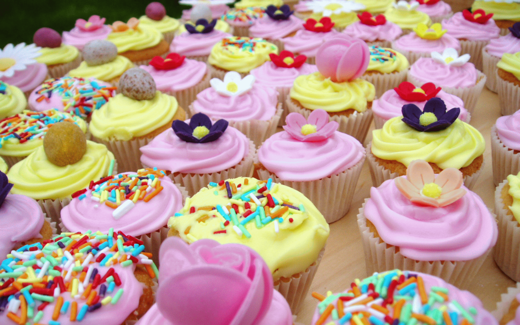 Yabani Böğürtlenli Cupcake Yabani Böğürtlenli Cupcake