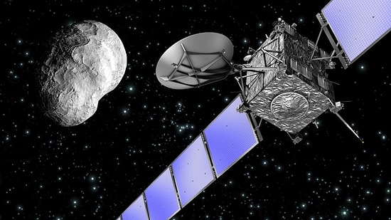 Rosetta 6.5 Milyar Kilometrelik Yolculuğun Ardından Kuyruklu Yıldızın Yörüngesine Girdi