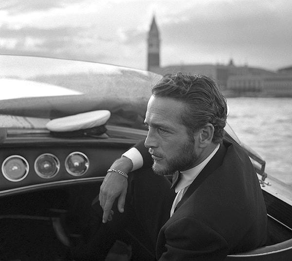 16. Paul Newman Venedik, Italya, 1963