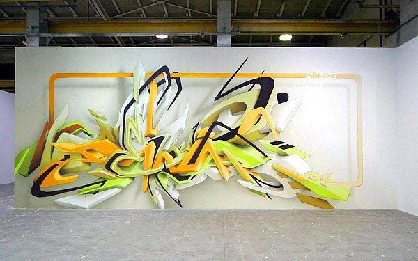 22. 3D Graffiti
