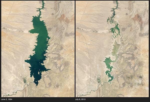 9) Göl değişikliği - New Mexico