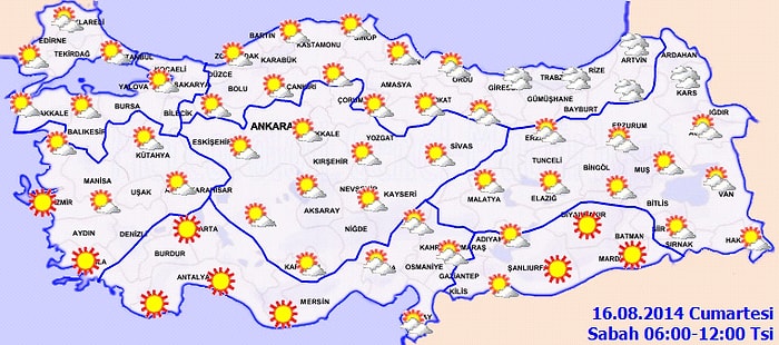 Bugün Hava Nasıl Olacak?