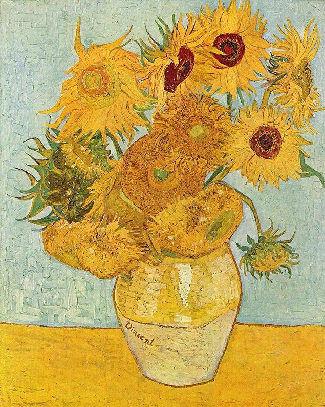 Vincent Van Gogh - Ayçiçekleri ( Ölümün Resmi)