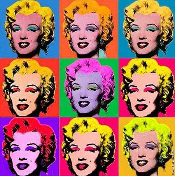 Andy Warhol - Marilyn Monroe ( Ölüme Çelme Takmak)