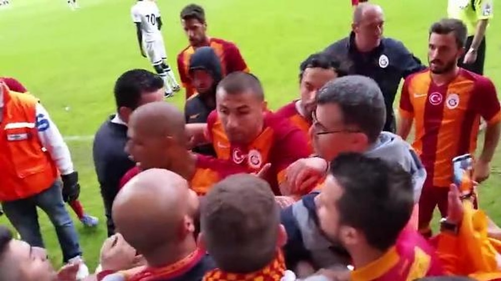 Burak Yılmaz ve Taraftarların Tartıştığı Anların Yeni Görüntüleri Ortaya Çıktı!