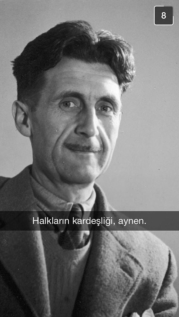 9. George Orwell