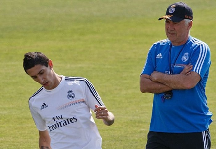 Ancelotti: "Di Maria Ayrılmak İstediğini Bize İletti"