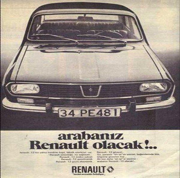 6. Arabanız Renault olacak