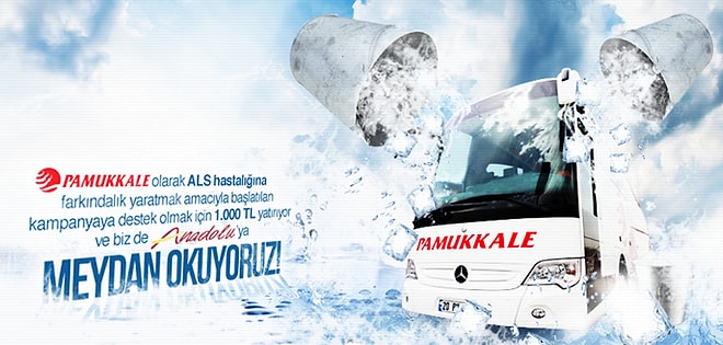 ALS Hastalığı Farkındalık Projesi'ne Pamukkale de Katıldı