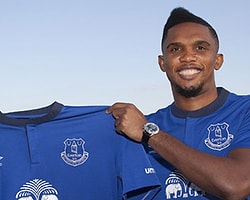 Samuel Eto'o Resmen Everton'da!