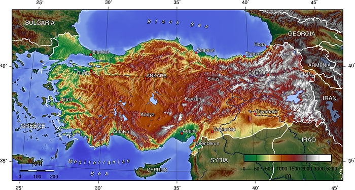 Türkiye Coğrafyasına Bir İlkokul Öğrencisi Kadar Hakim misin?