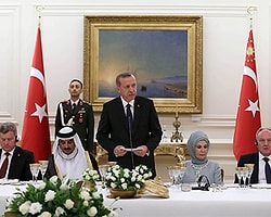Cumhurbaşkanı Erdoğan'dan İlk Resepsiyon