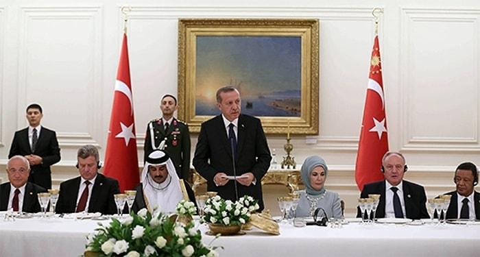 Cumhurbaşkanı Erdoğan'dan İlk Resepsiyon