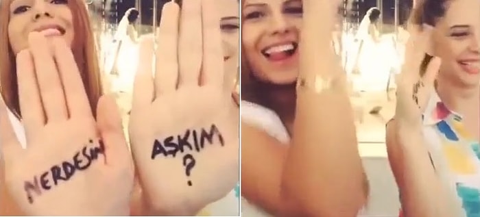 Türk Kızlarından Neredesin Aşkım Şarkısı | El Hareketi İçerir