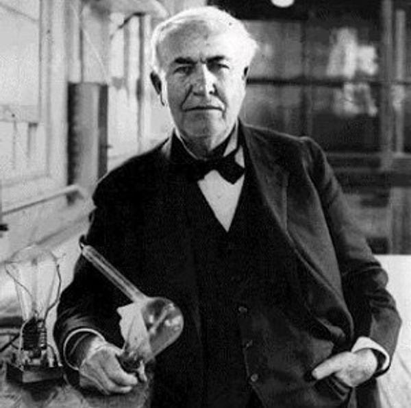 4. Thomas Edison(1847-1931)