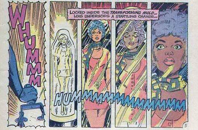 5. Sevgilisi Lois Lane'in 1 günlüğüne zenci olmasına neden oldu