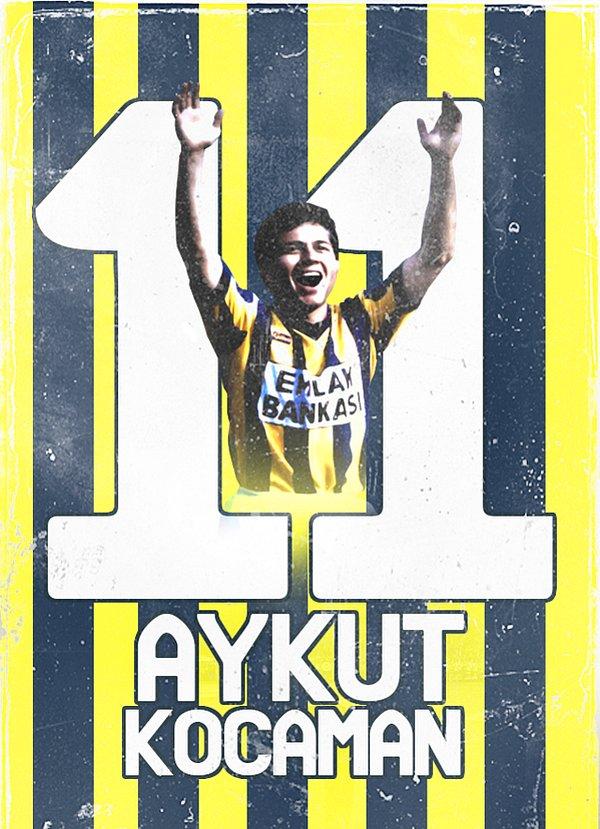Fenerbahçe'nin Efsanevi 11 numarası... Aykut Kocaman.