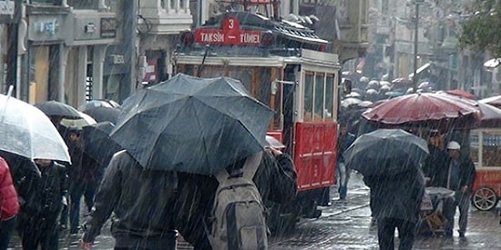 Meteoroloji'den İstanbul ve Ankara İçin Şiddetli Yağış Uyarısı