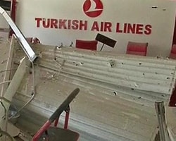 THY Ofisi Önünde Patlama
