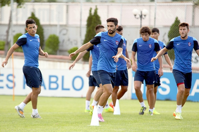 Trabzonspor 12 Eksikle Çalıştı