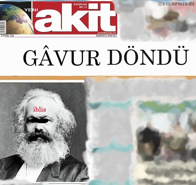 16. Akit gazetesinin bu dönüşe sevineceğini sanmayız heralde :