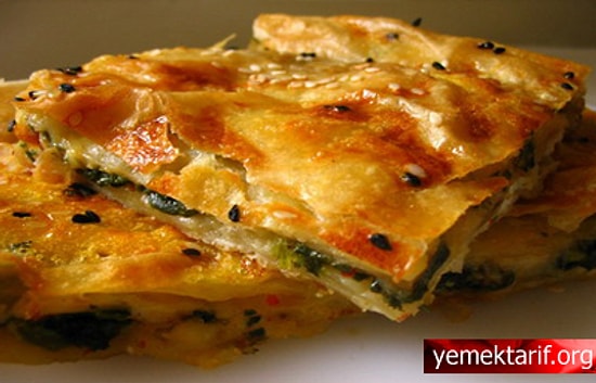 Hazır Yufka İle Ispanak Böreği Tarifi